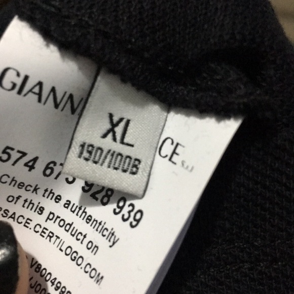 ON SALE!! BNWT designer 100% Versace polo shirt - Picture 5 of 5